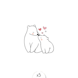 53 Mama & baby bear