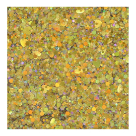 Chunky Glitter Cream Golden Sunlight