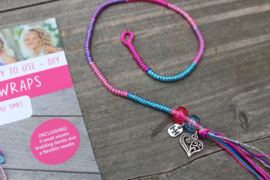 IBIZA Hairwraps DIY  Rose