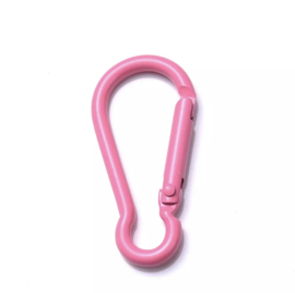 Snap hooks pink ( set 5 pcs )