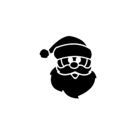 316 Cute Santa set 5 stuks