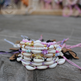 Bali shell bracelets