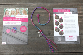 IBIZA Hairwraps DIY  Rose