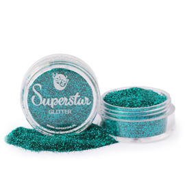 #170 Green aquamarine glitter