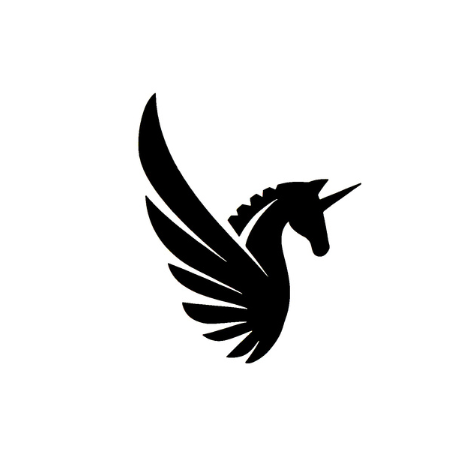 335 Unicorn Wing set 5 stuks