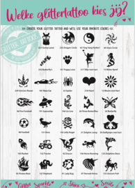 Stencil set including choosing poster A33