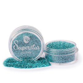 #162 Water light blue glitter
