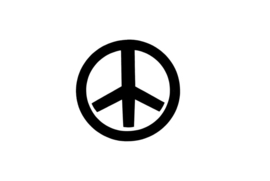 62 Peace set 5 stuks