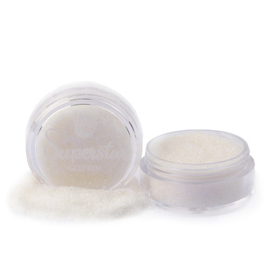 #310 White Blue Sparkle glitter