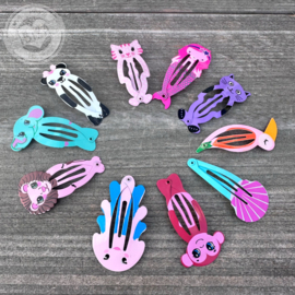 Speldjes  ' Mermaid/ Animals'  (10 stuks)