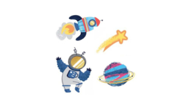 In space