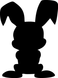 361 Happy Easter Hopper 5 stuks