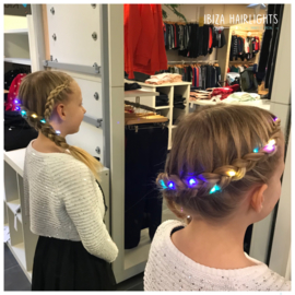 IBIZA HAIRLIGHTS invlechten bij Twinkel4Kids