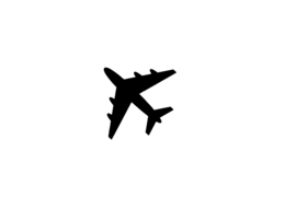 377 Airplane set 5 stuks