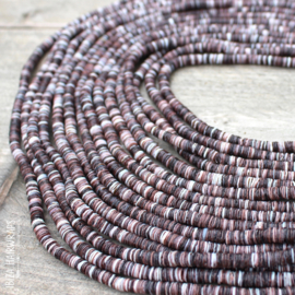 Shell Beads Natural Brown Mix