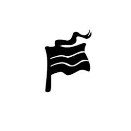 319 Flag Pennant set 5 stuks