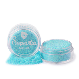 #454 Crystal water blue glitter