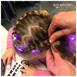 IBIZA HAIRLIGHTS invlechten bij Twinkel4Kids