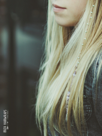 Braid pearls & Hairjewels