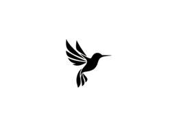 374 Humming Bird set 5 stuks