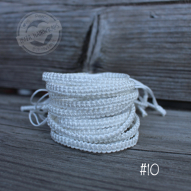 #10 Tibetan white  ( set 10 stuks )