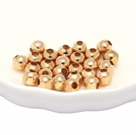 #14 Gold Beads /  200 stuks