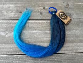 #Y26 Easy Braid Blue Ombre aan elastiek