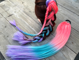 #Z05 Mermaid + glitter met elastiek