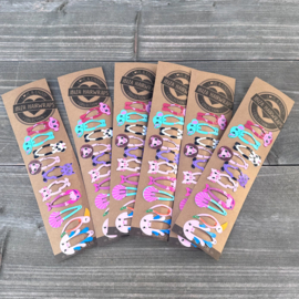 Speldjes  ' Mermaid/ Animals'  (10 stuks)