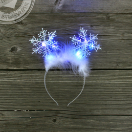 Snowflake Diadems with LED lights