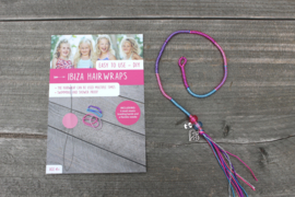 IBIZA Hairwraps DIY  Rose