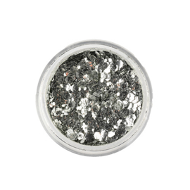 BIO Chunky glitter Silver