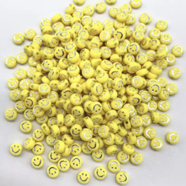 Acryl Yellow Smile (100 stuks)