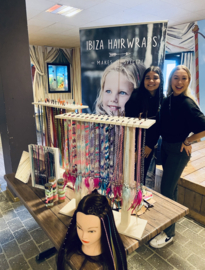 Roll-Up Banner IBIZA HAIRWRAPS