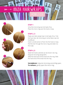 Glitterextensions Fuchsia (5 pcs)