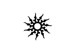 83 Tribal Sun set 5 stuks 