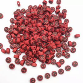 Acryl Red Peace (100 stuks)