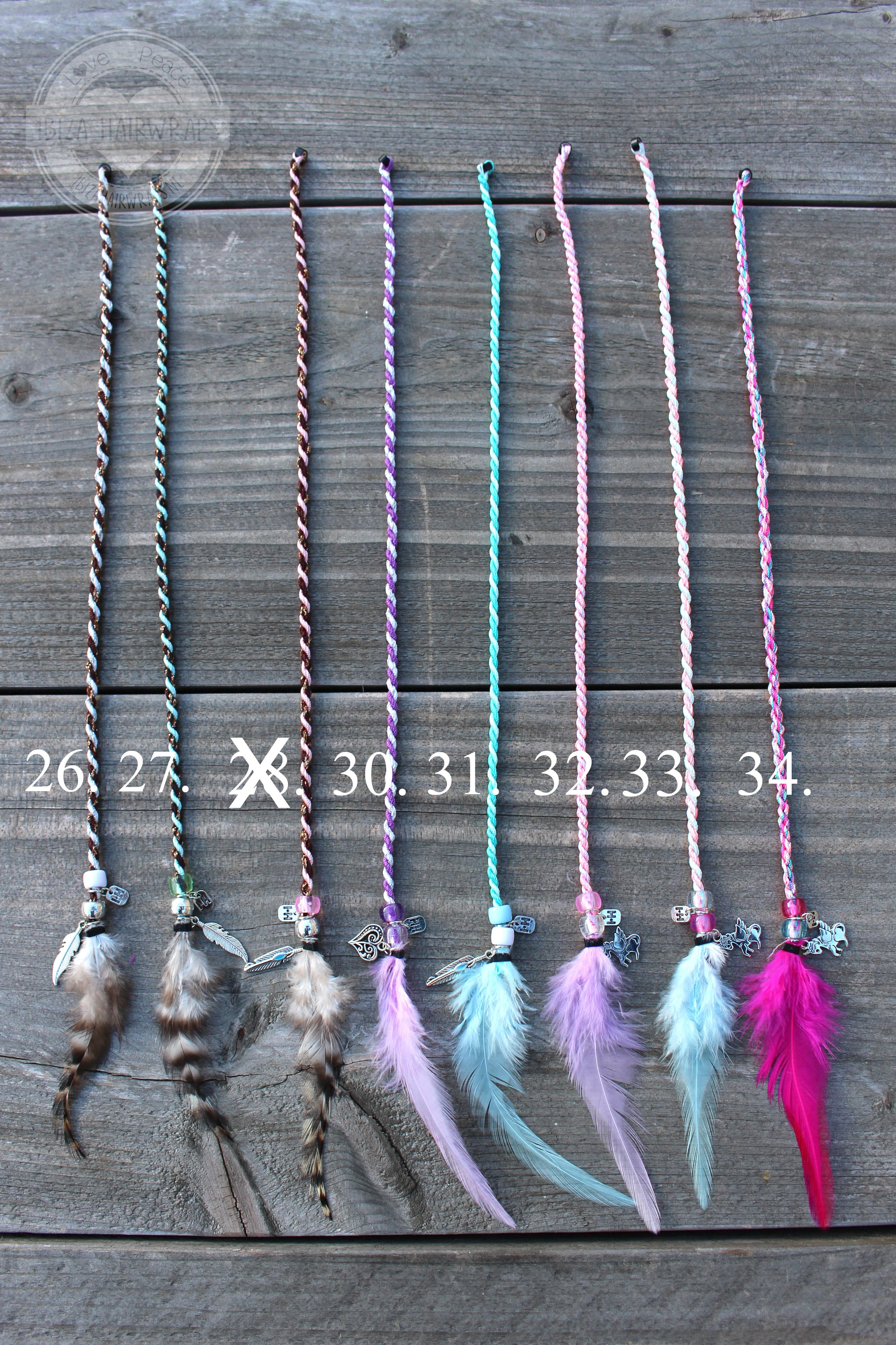 IBIZA HAIRWRAPS 'Originals' 80 pcs