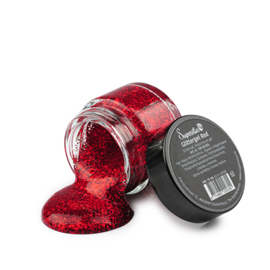 Glittergel Red