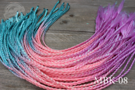 Mermaid Braid 08 Large ( pakket 5 stuks )