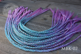 Mermaid Braid 02 Large ( pakket 5 stuks )