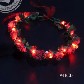 LED headbands 'Rose'