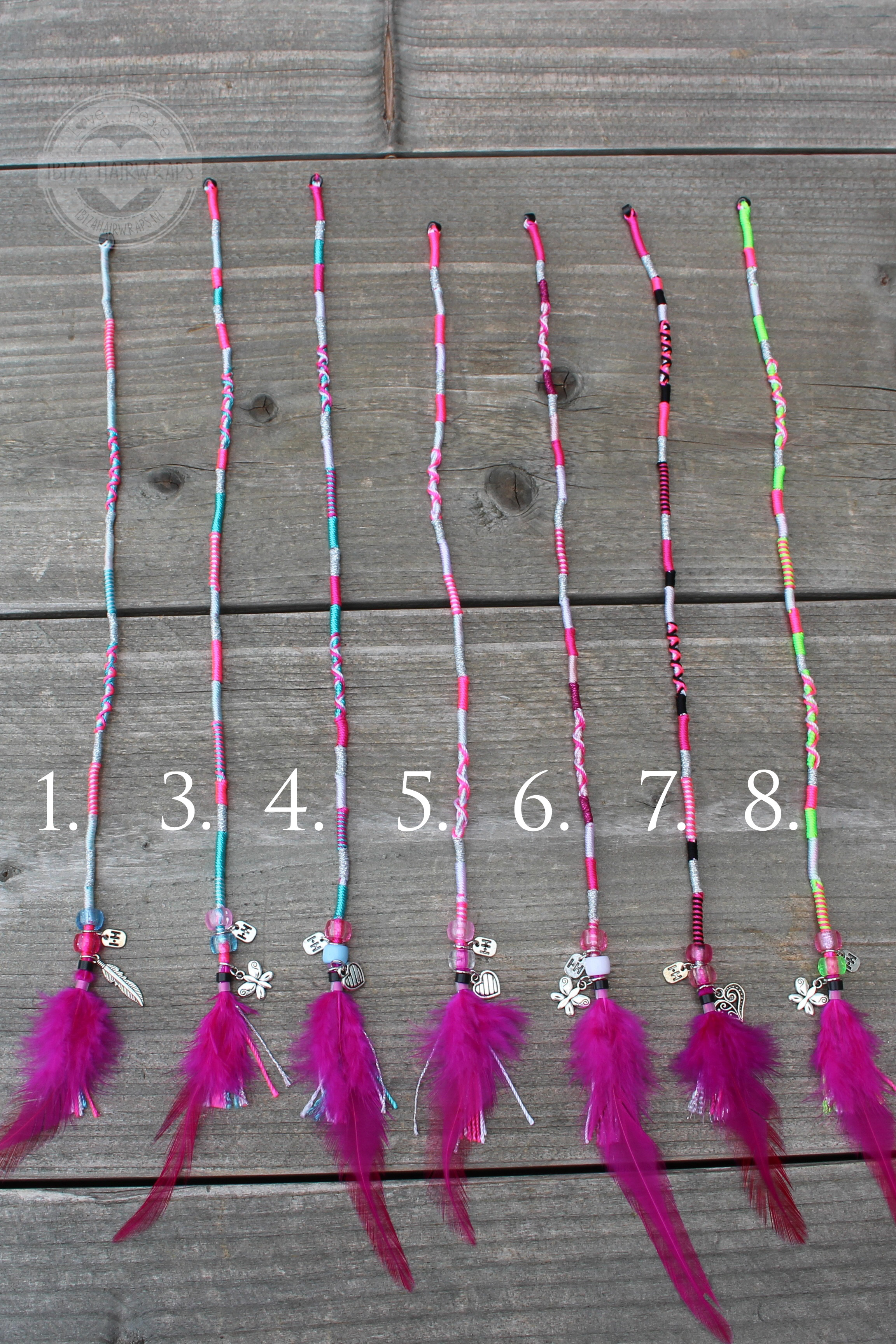 IBIZA HAIRWRAPS Specials 100 pcs