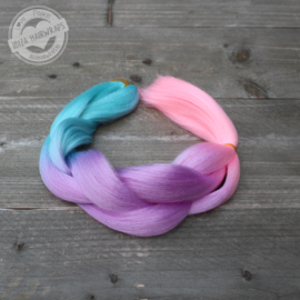 #M20 Braid Mermaid Blue, Lilac, Pink