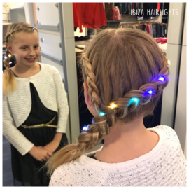 IBIZA HAIRLIGHTS invlechten bij Twinkel4Kids