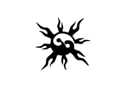 57 Ying Yang set 5 stuks