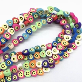 Polymer Heart Smile (30 stuks)