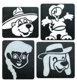 Custom made stencil