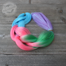 #G18 Braid Mermaid Pastel/ Glitter