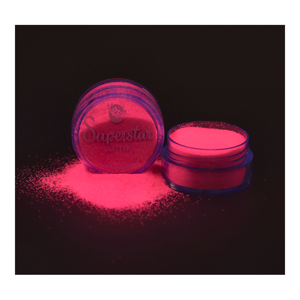 #320 Pink Fluorescent glitter